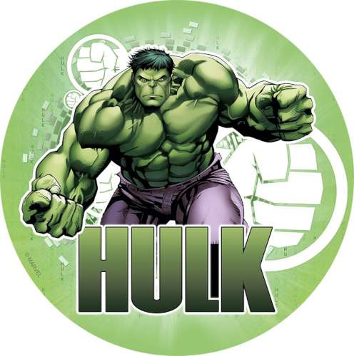 Incredible Hulk Icing Image #2 - Click Image to Close